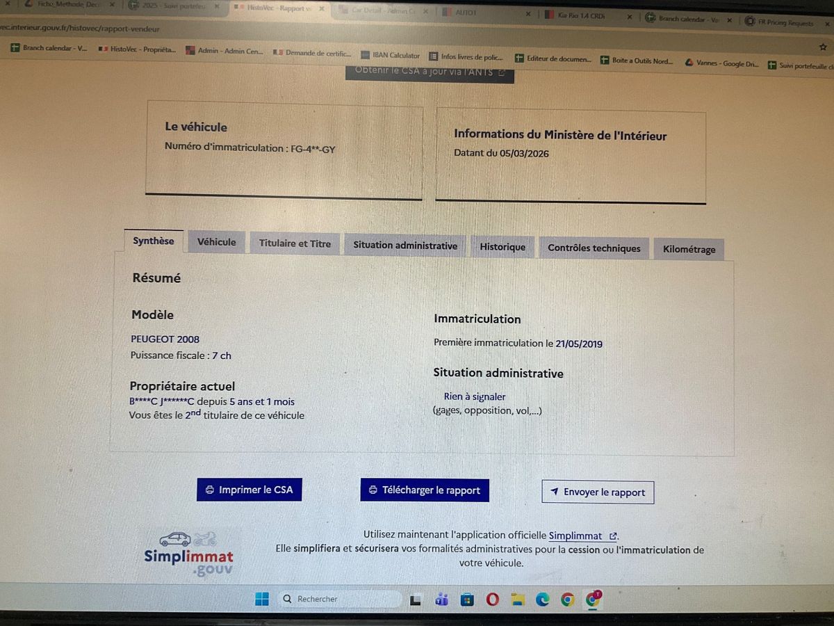 Peugeot 2008 d'occasion