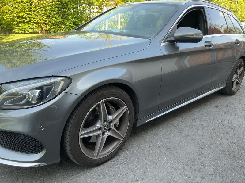 Mercedes-Benz C-Klasse C 180 d T BlueTEC AMG Line 2017 – снимка 2