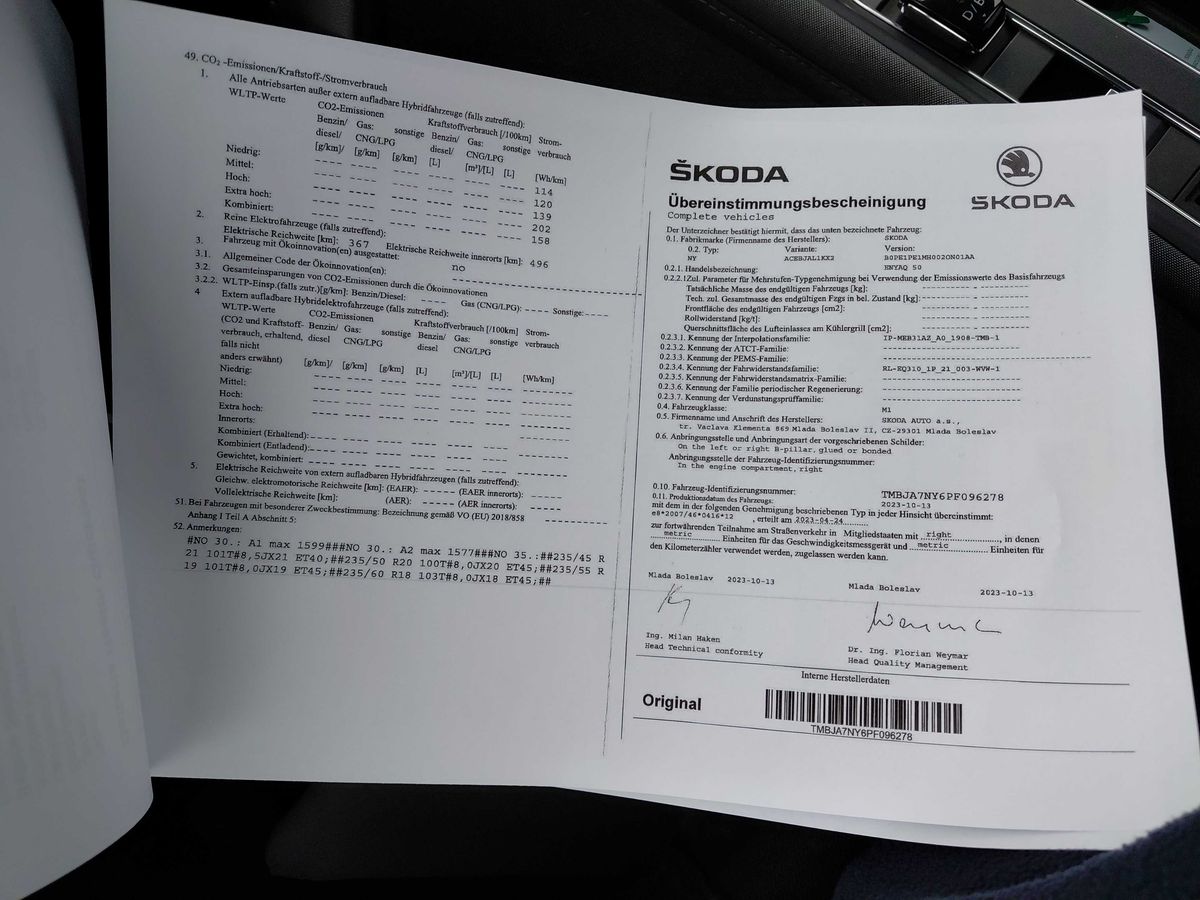 Skoda Enyaq d'occasion