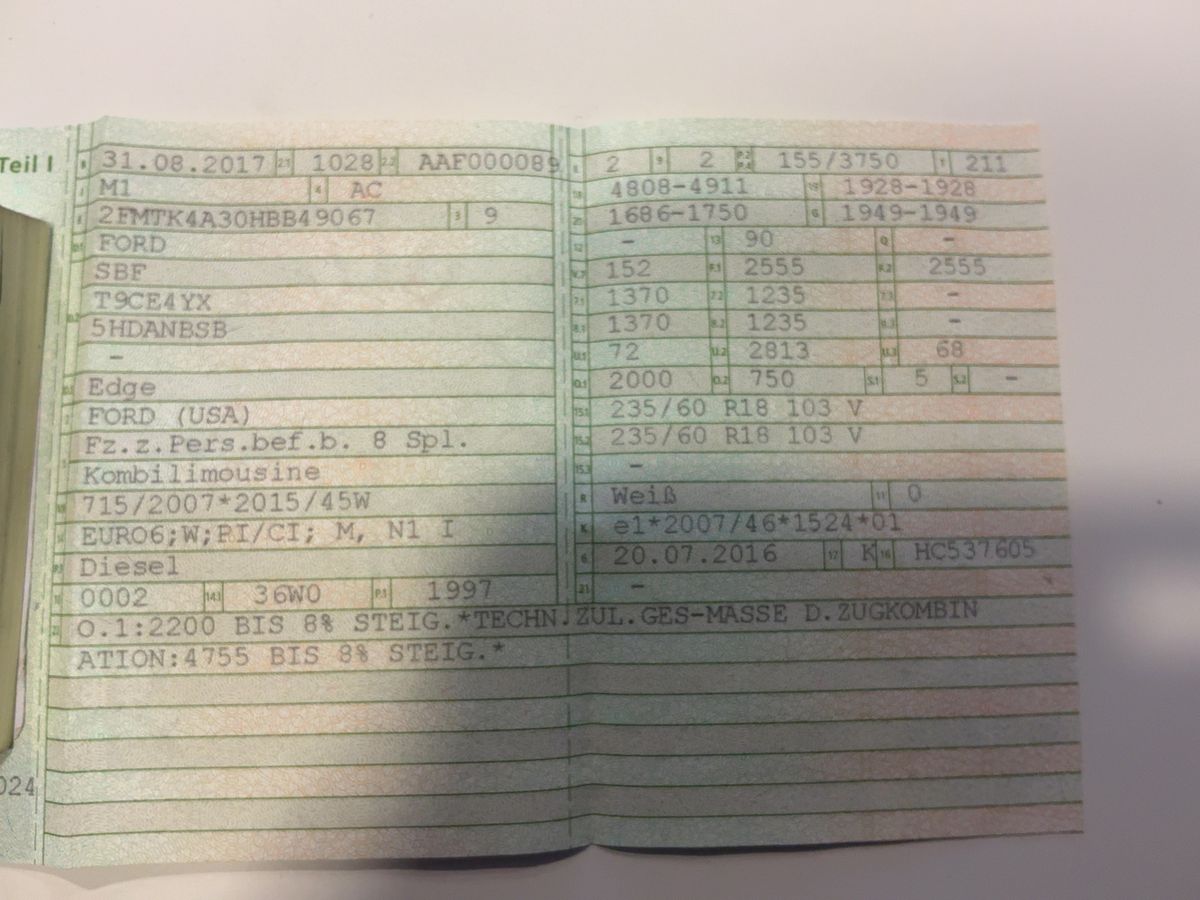 Ford Edge d'occasion