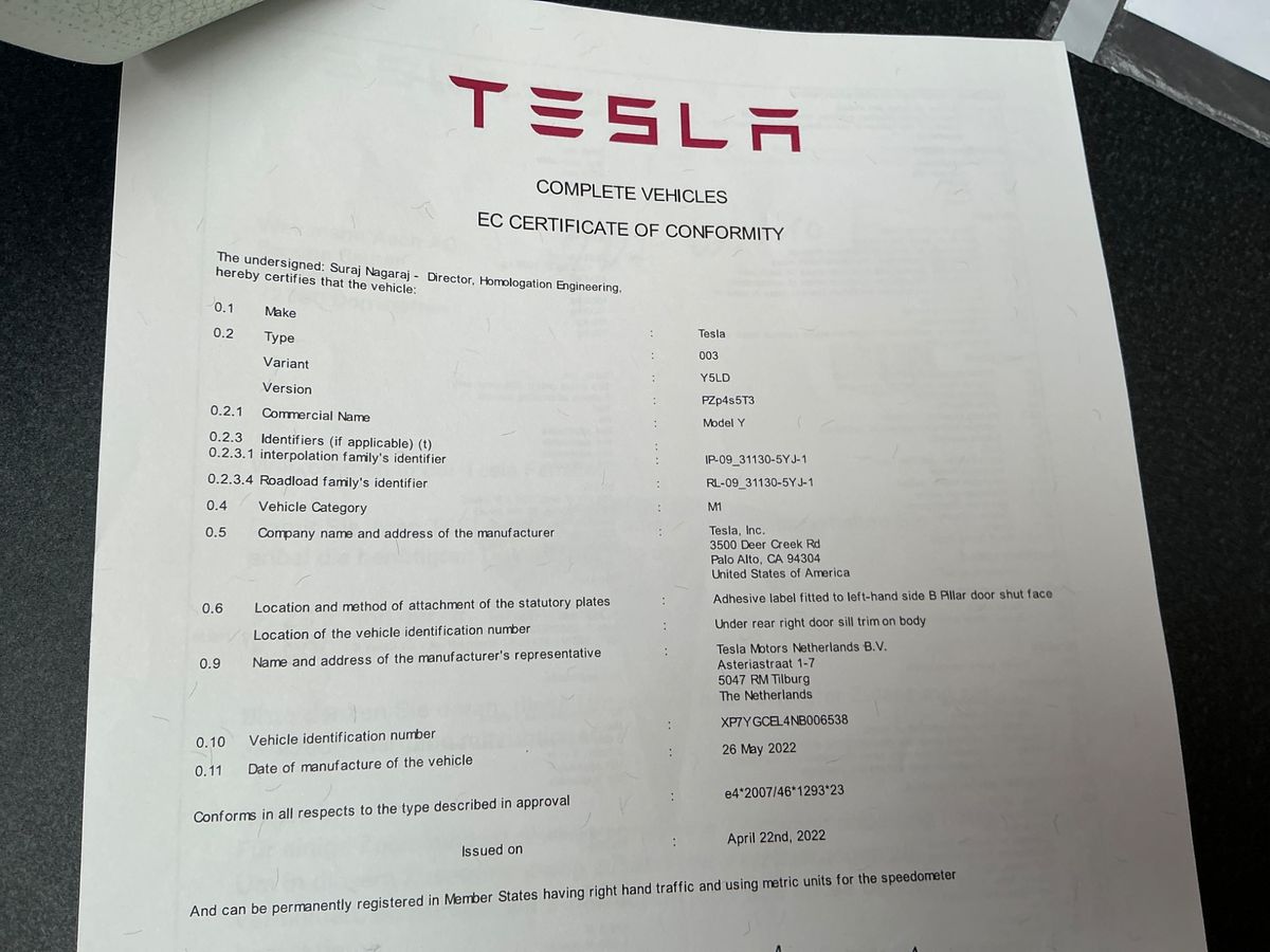 Tesla Model d'occasion