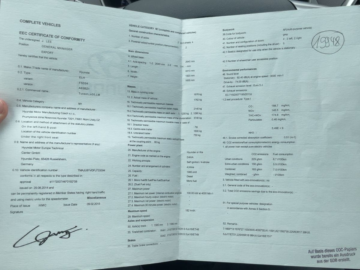 Hyundai ix35 d'occasion