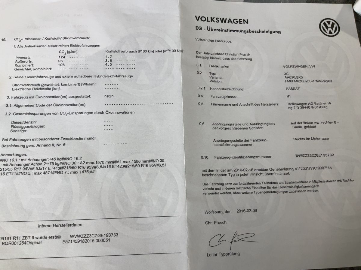 Volkswagen Passat d'occasion