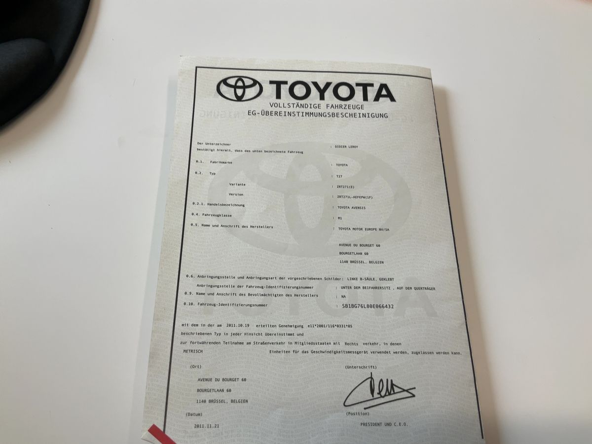 Toyota Avensis d'occasion