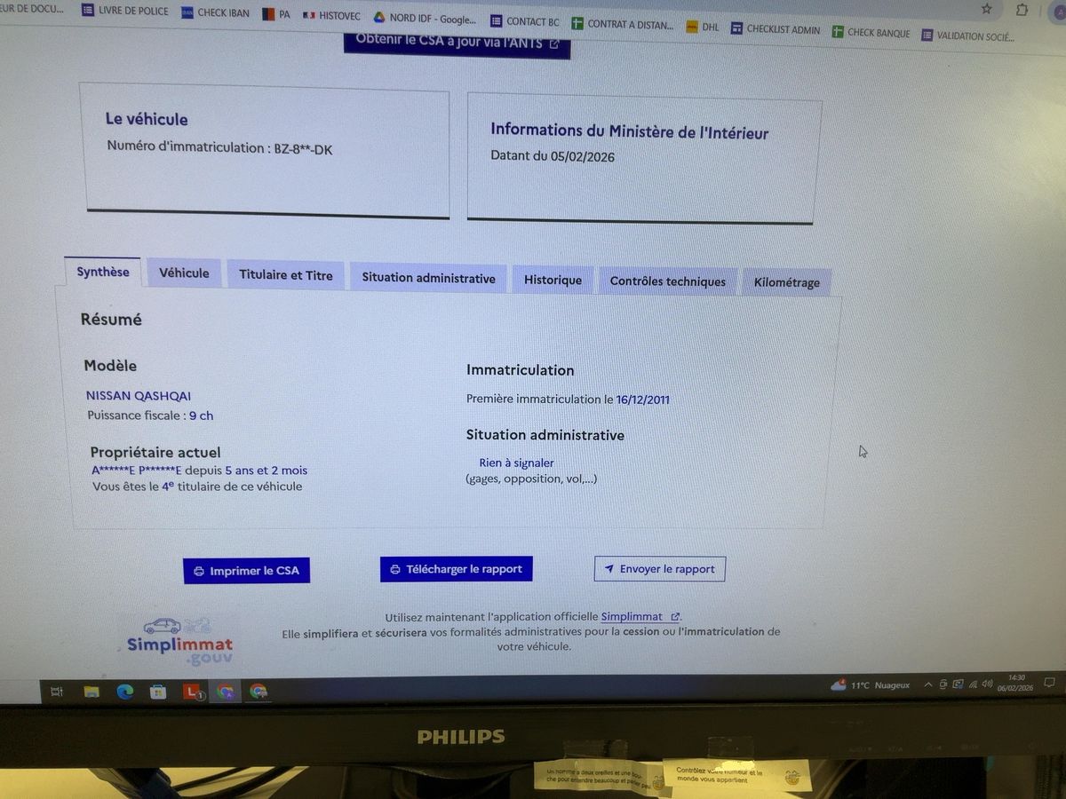 Nissan Qashqai d'occasion