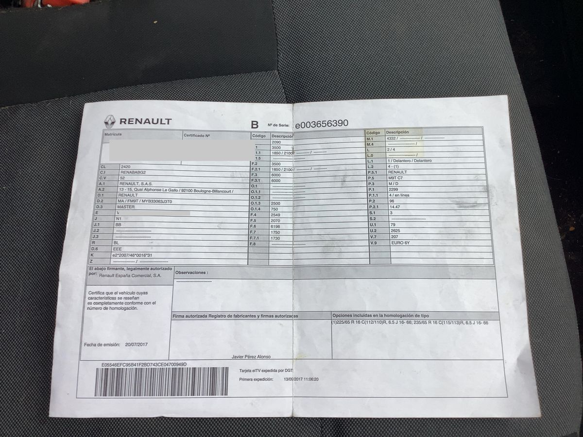 Renault Master d'occasion