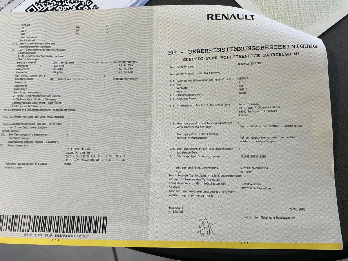 Renault Twingo d'occasion