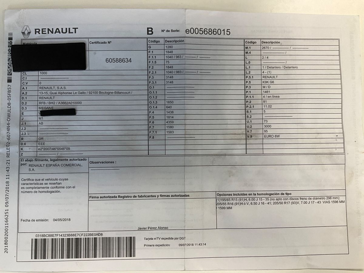 Renault Megane d'occasion