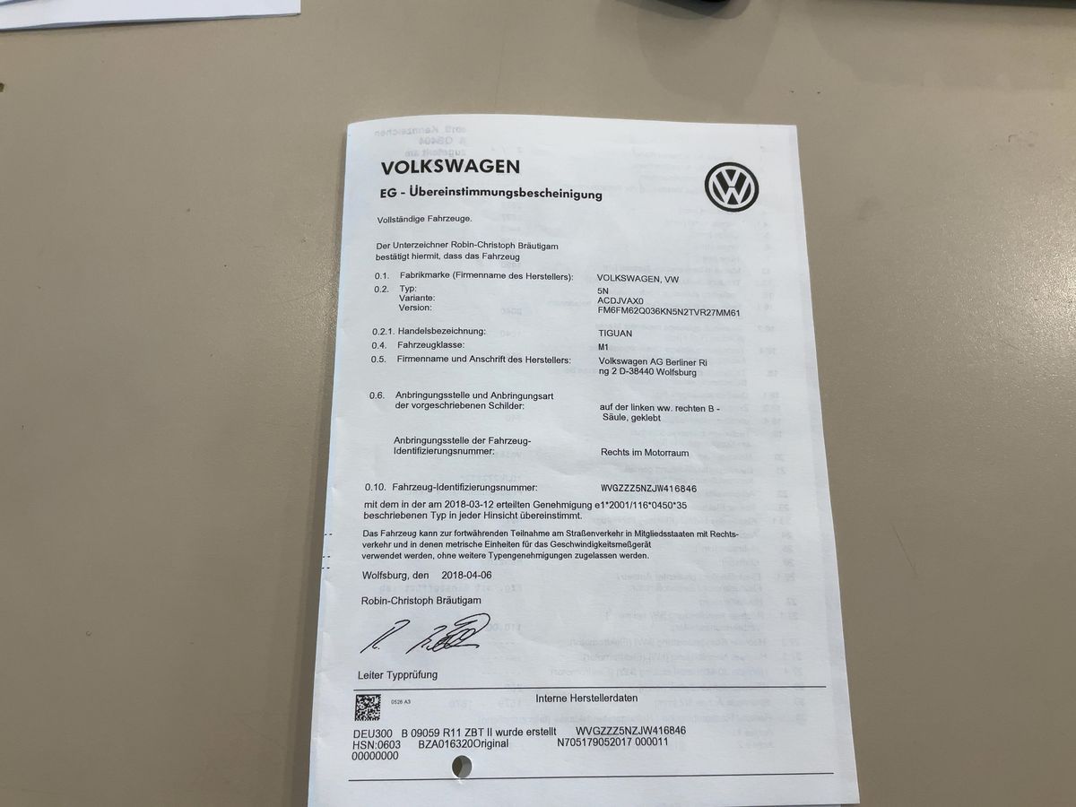 Volkswagen Tiguan d'occasion