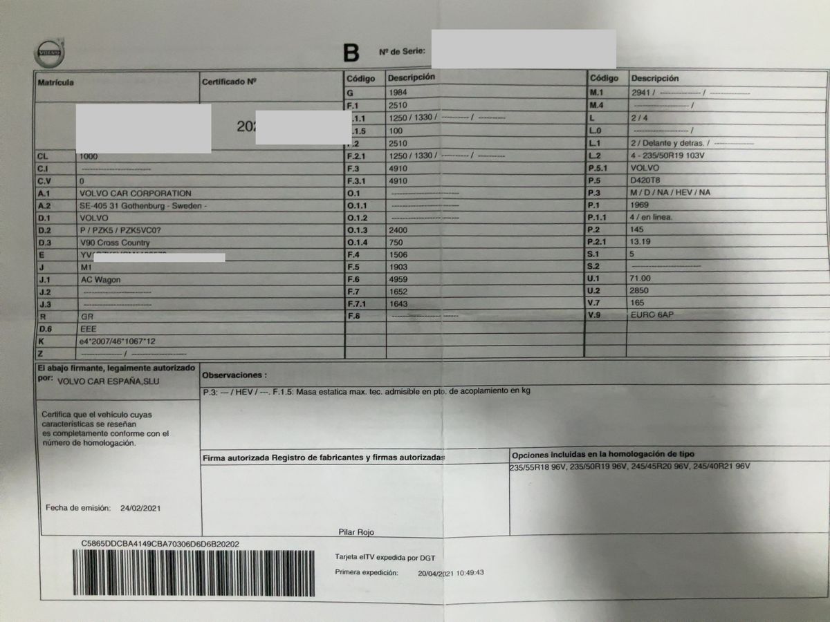 Volvo V90 d'occasion