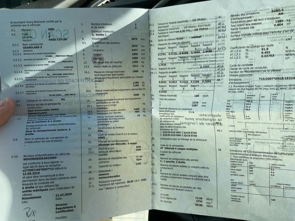 Opel Grandland d'occasion