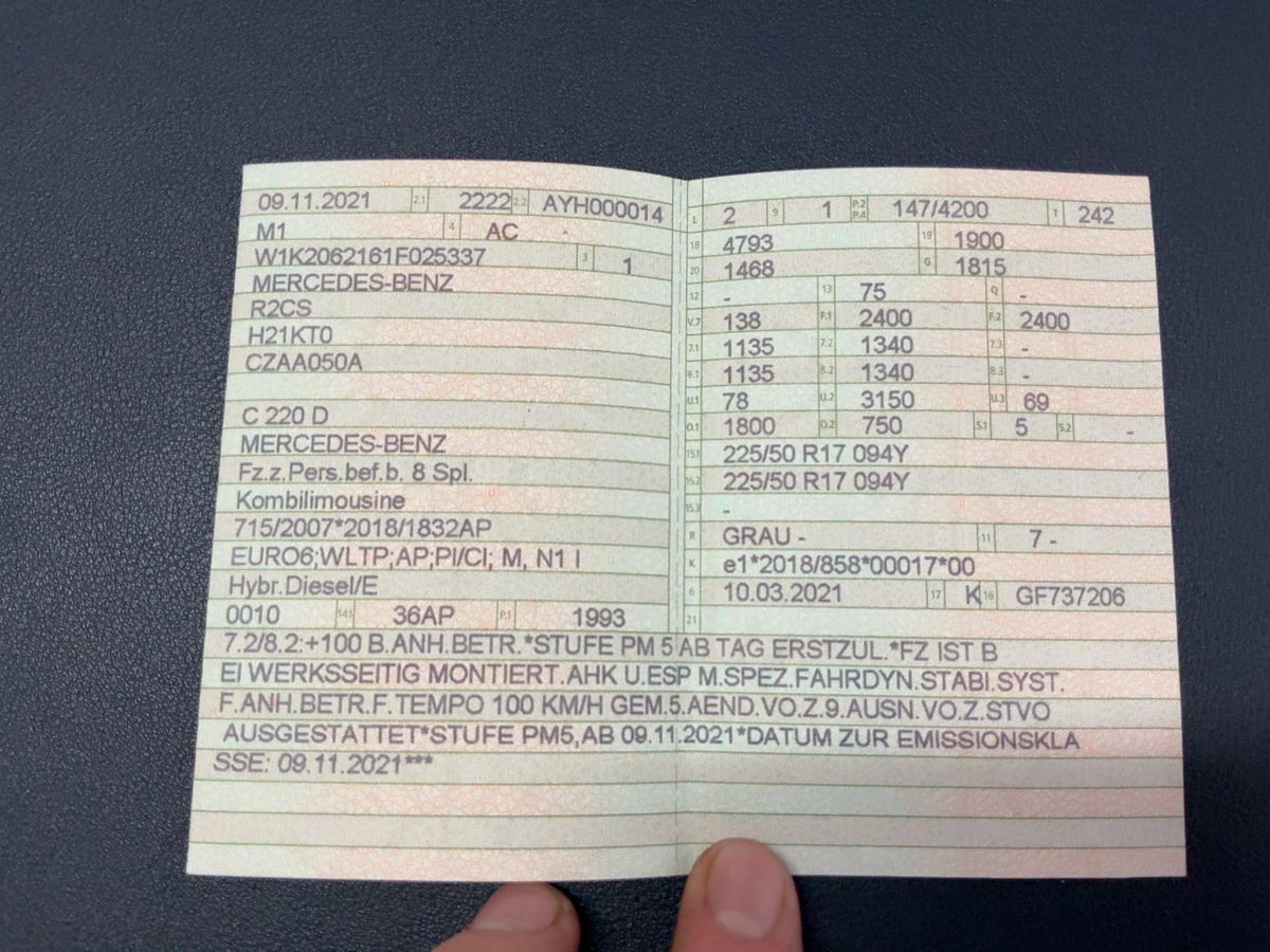 Mercedes-Benz C-Klasse d'occasion