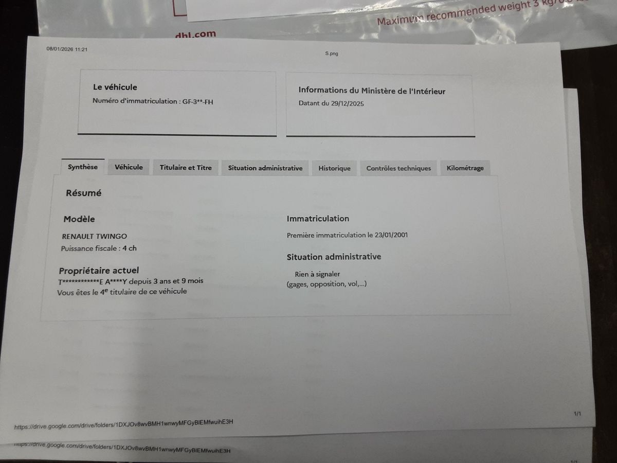 Renault Twingo d'occasion