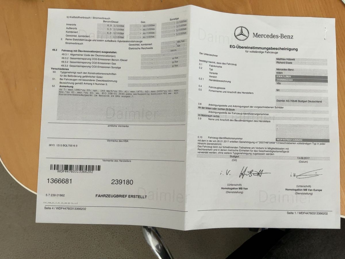 Mercedes-Benz Vito d'occasion