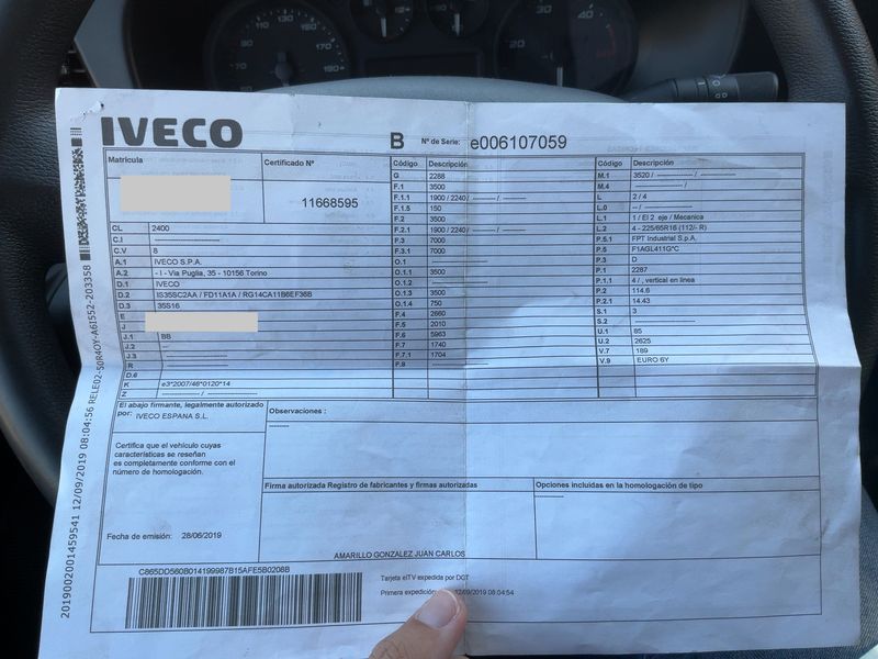 Iveco Daily 2.3 Diesel GKa 35 S V Radstand 3520 L — zdjęcie 16