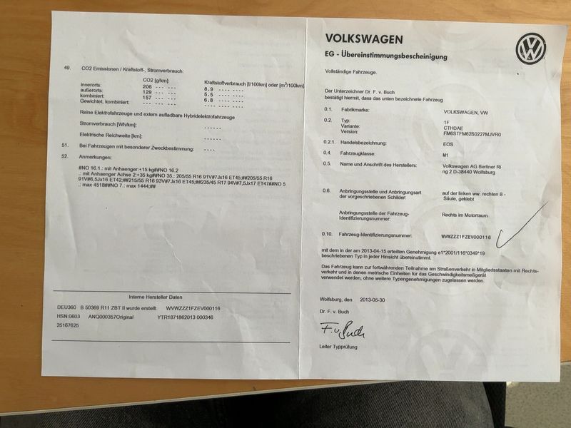 Volkswagen Eos 1.4 TSI — zdjęcie 16