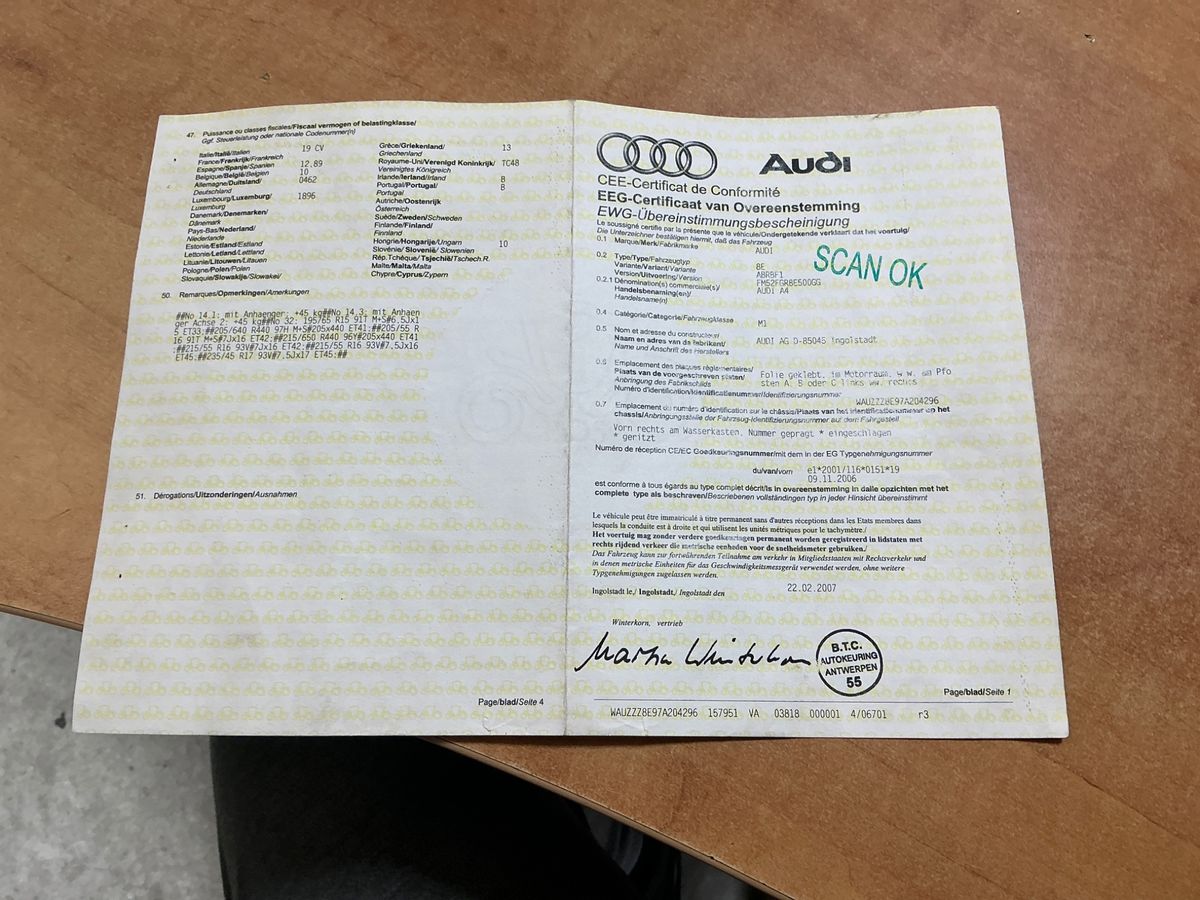 Audi A4 d'occasion