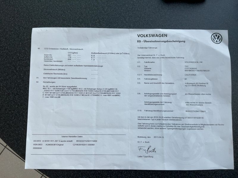 Volkswagen T5 California 2.0 TDI Comfortline Europe — zdjęcie 16