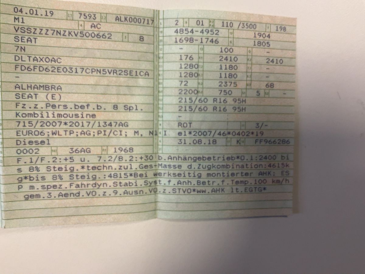 Seat Alhambra d'occasion