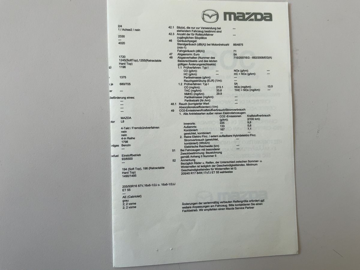 Mazda MX-5 d'occasion