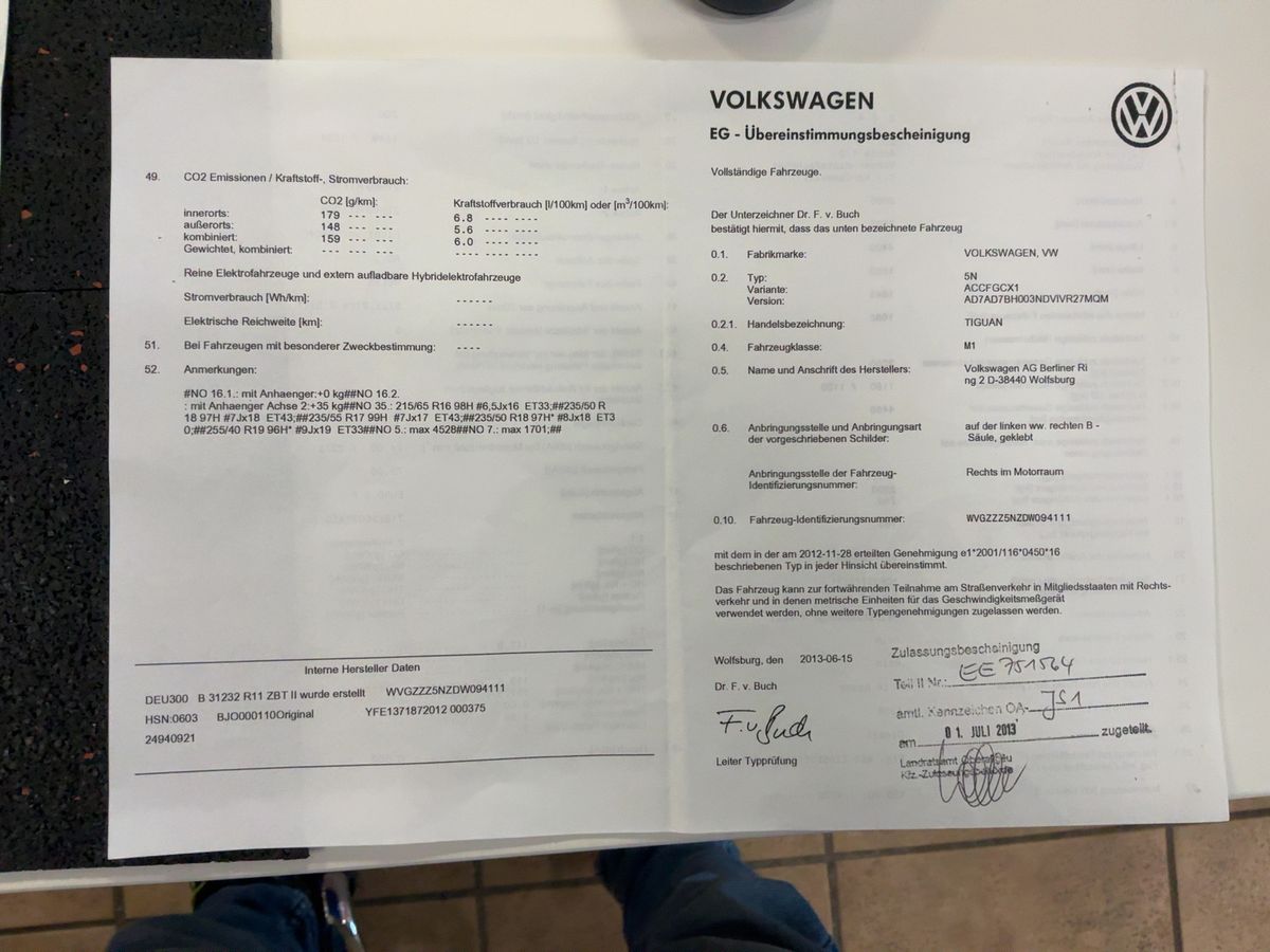 Volkswagen Tiguan d'occasion