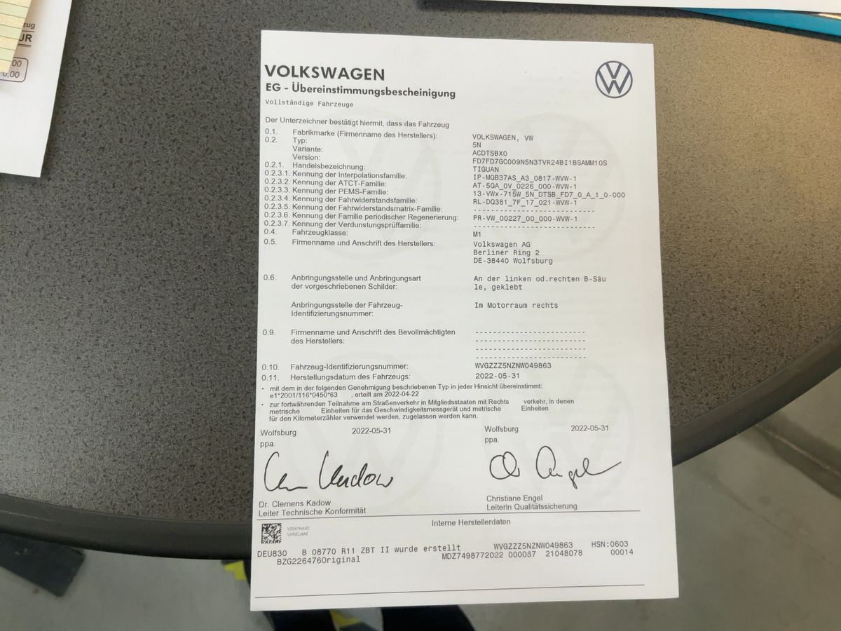 Volkswagen Tiguan d'occasion