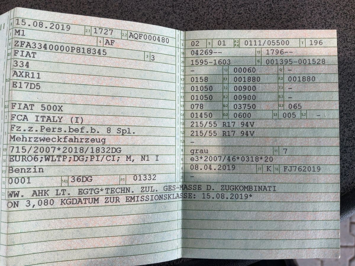 Fiat 500X d'occasion