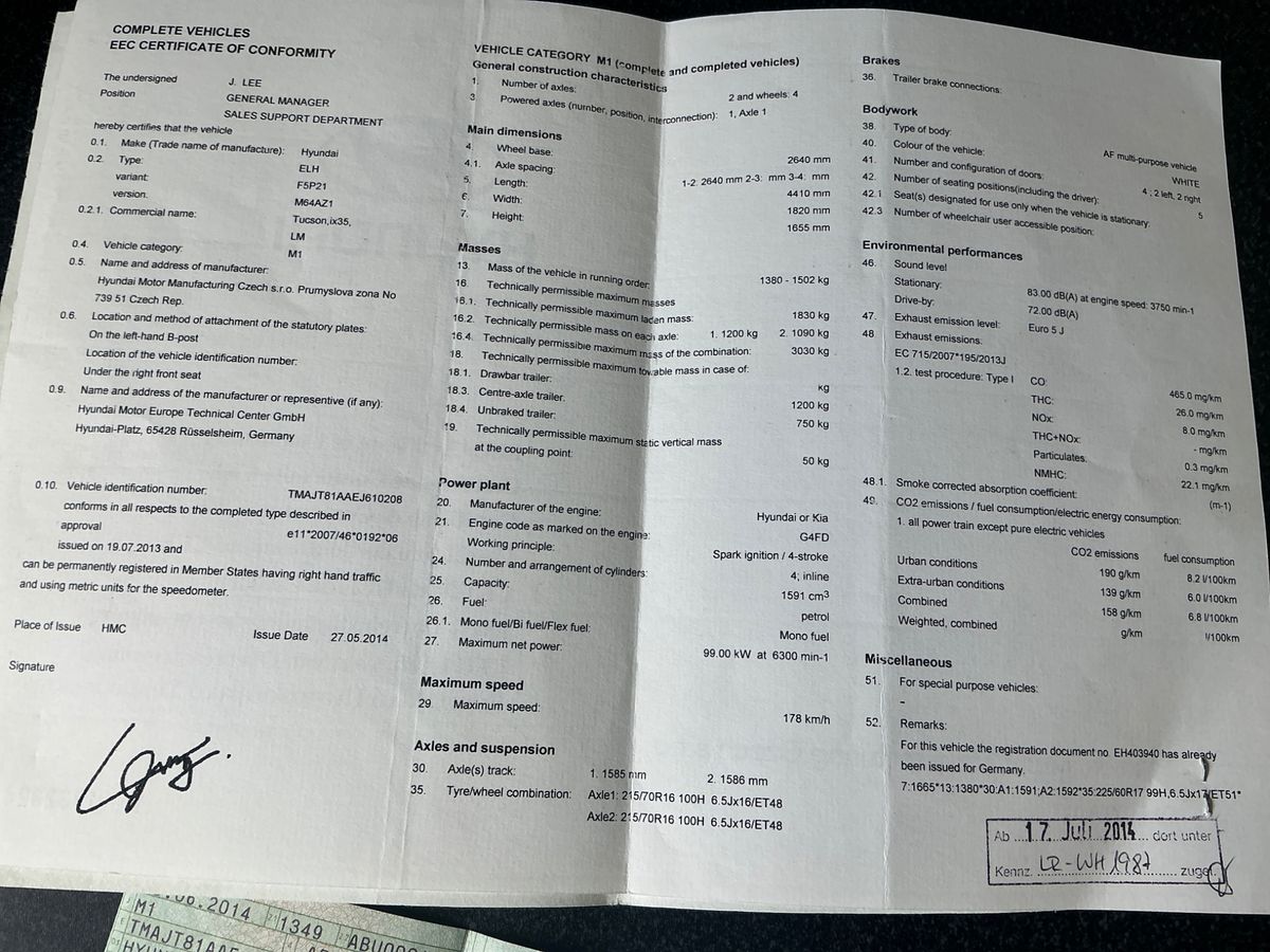 Hyundai ix35 d'occasion