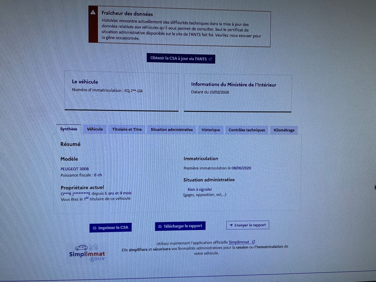 Peugeot 3008 d'occasion