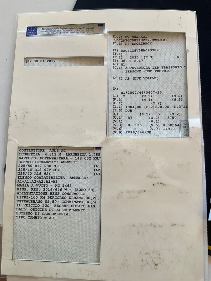 Audi S3 2.0 TFSI quattro