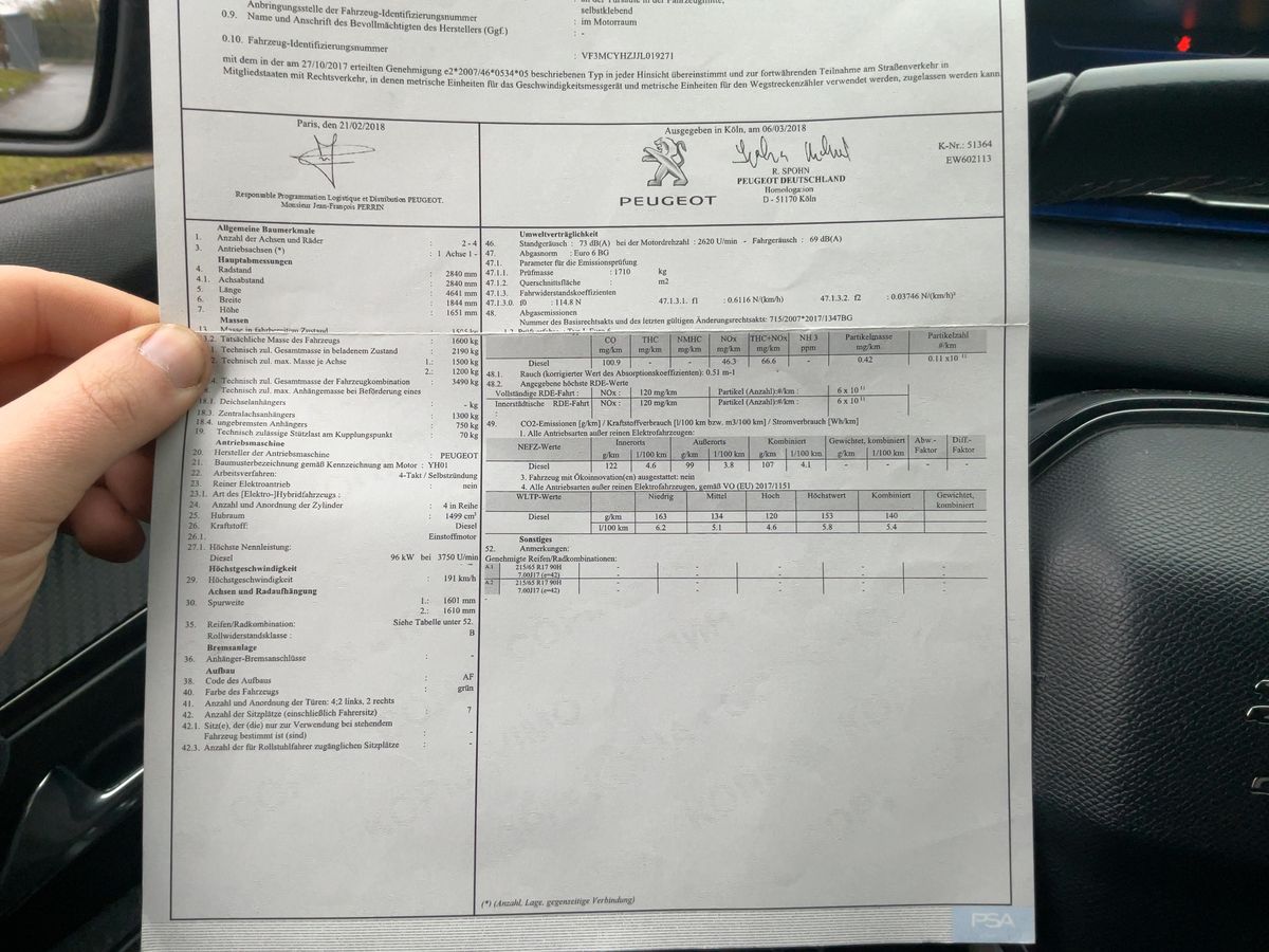Peugeot 5008 d'occasion