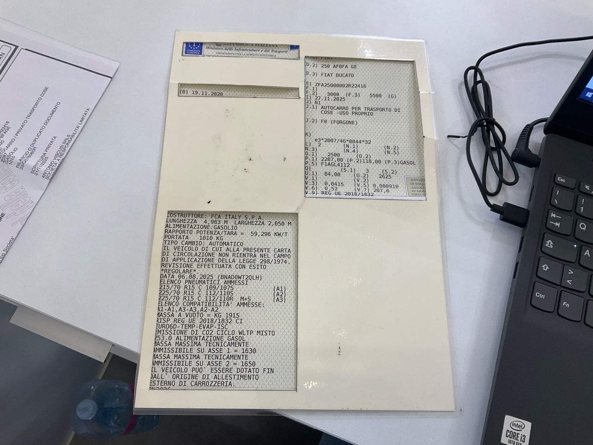 Fiat Ducato 2.3 Multijet L1H1 RS: 3000 mm