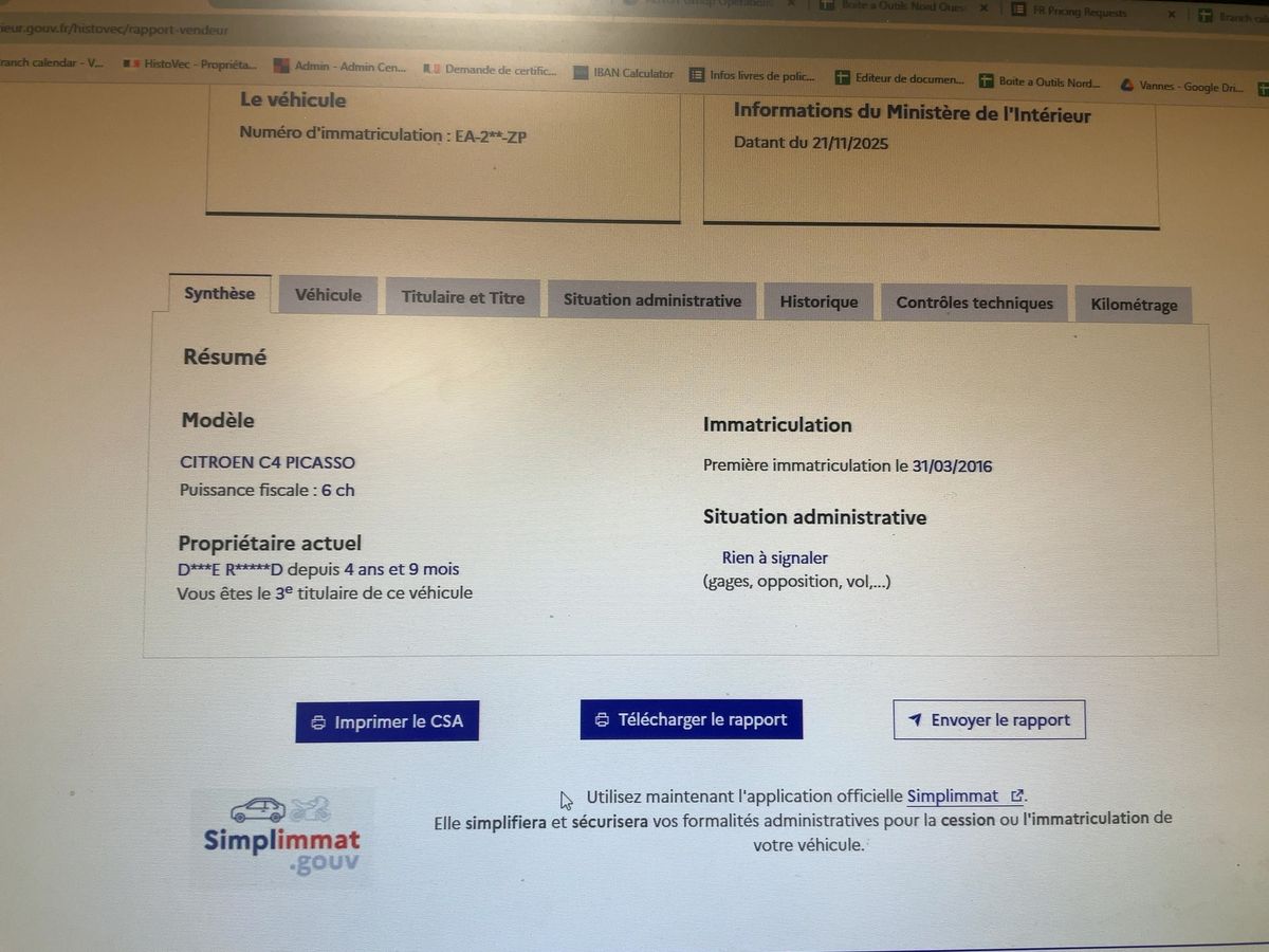 Citroen C4 Picasso 1.6 Blue-HDi Business Class