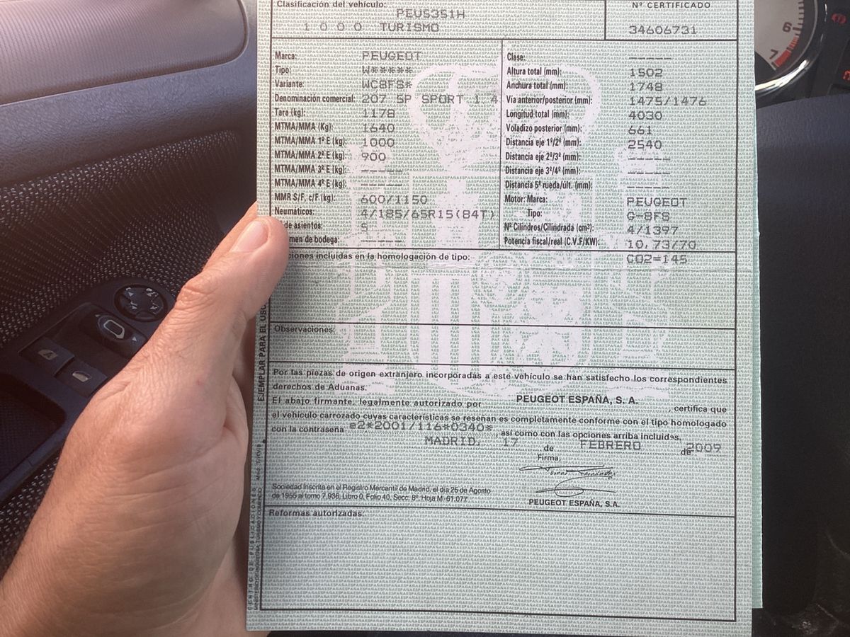 Peugeot 207 1.4 VTi Sport