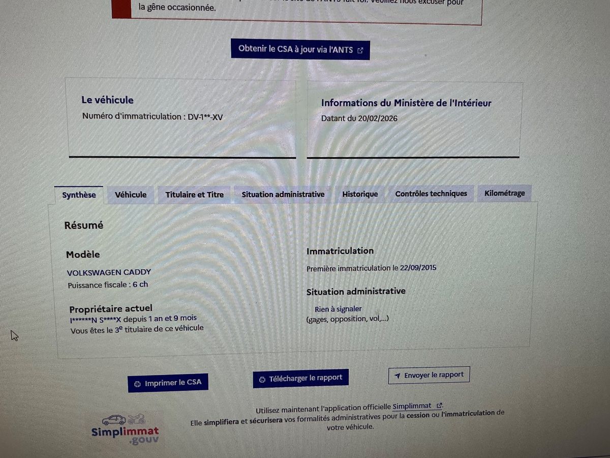 Volkswagen Caddy d'occasion