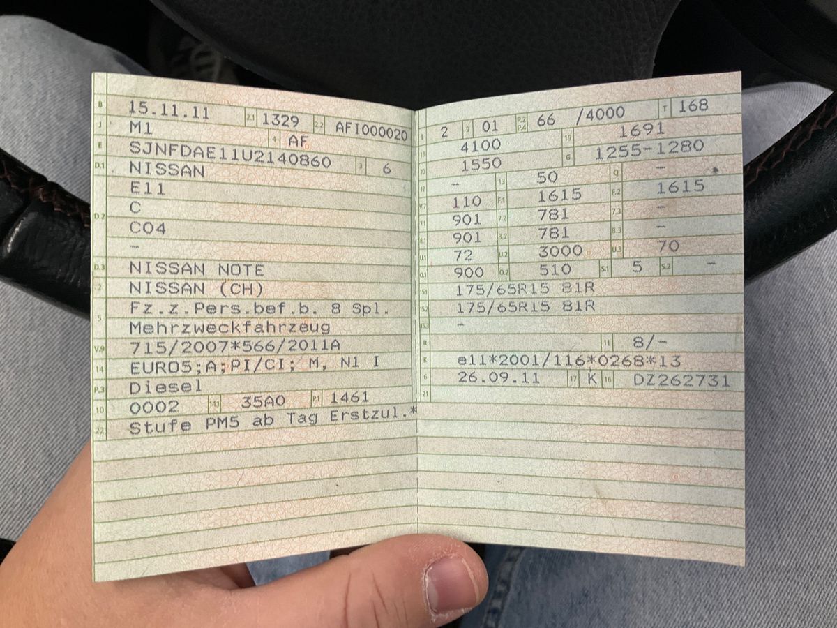 Nissan Note d'occasion