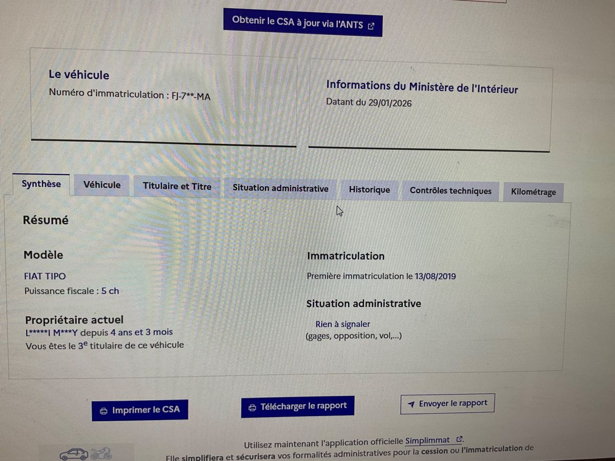 Fiat Tipo d'occasion