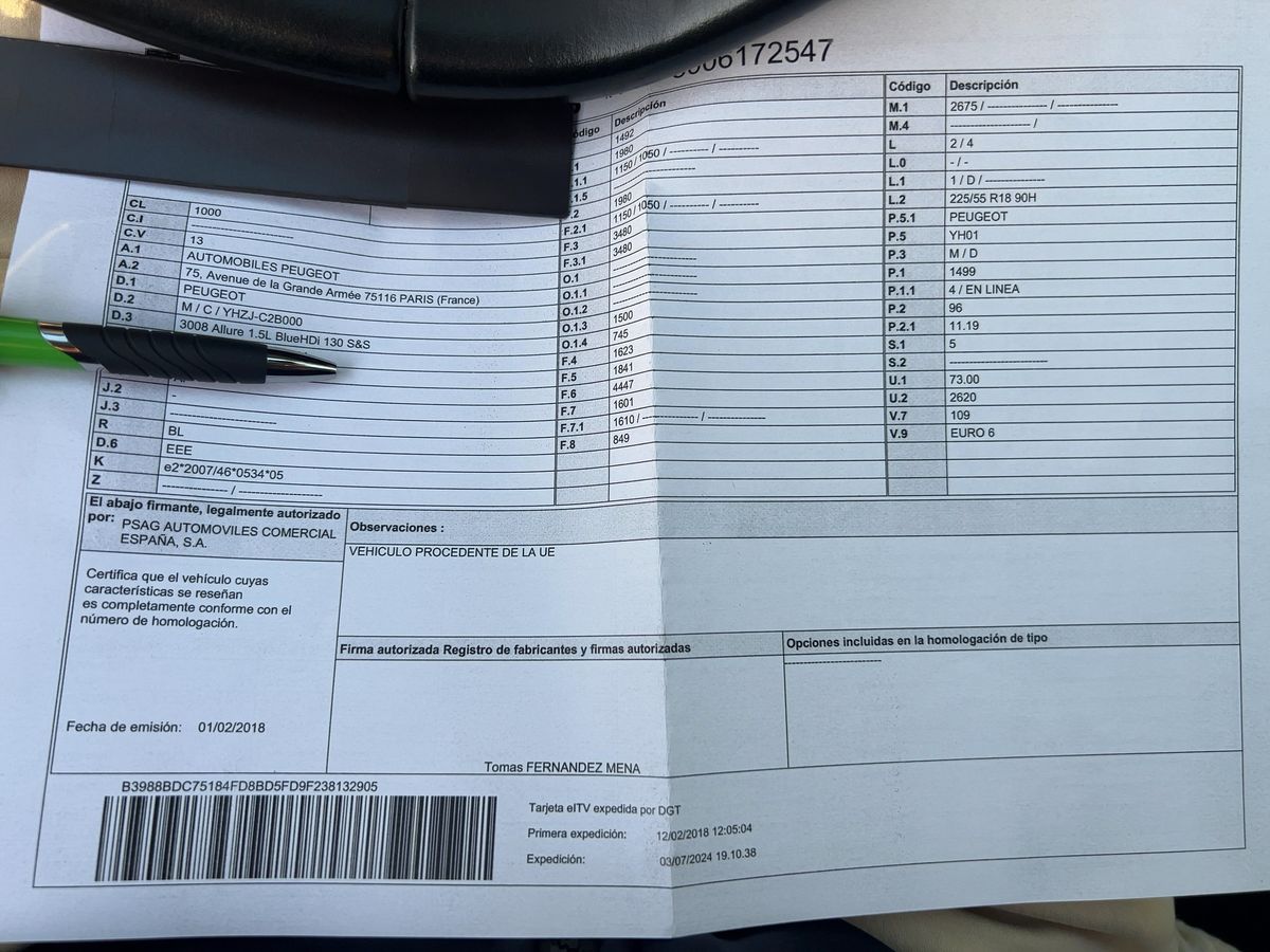 Peugeot 3008 d'occasion