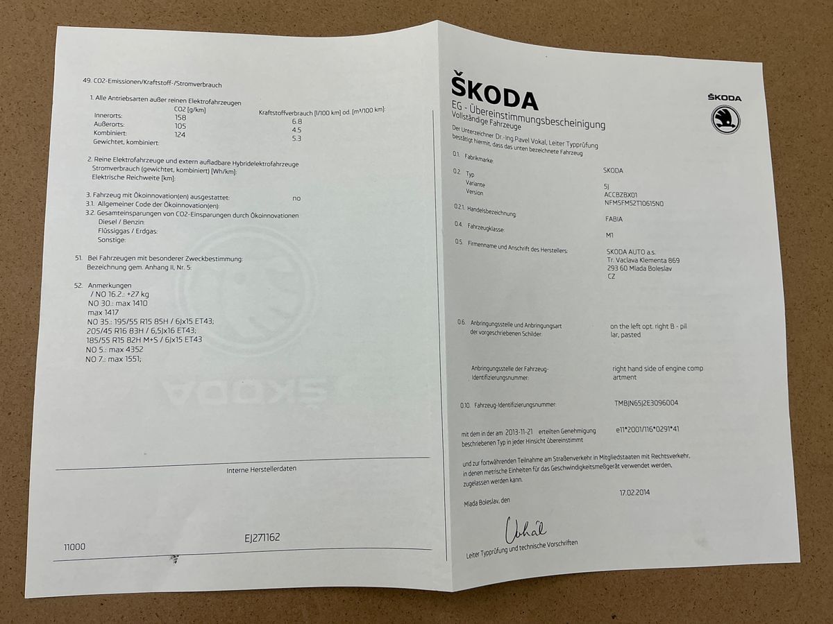 Skoda Fabia d'occasion