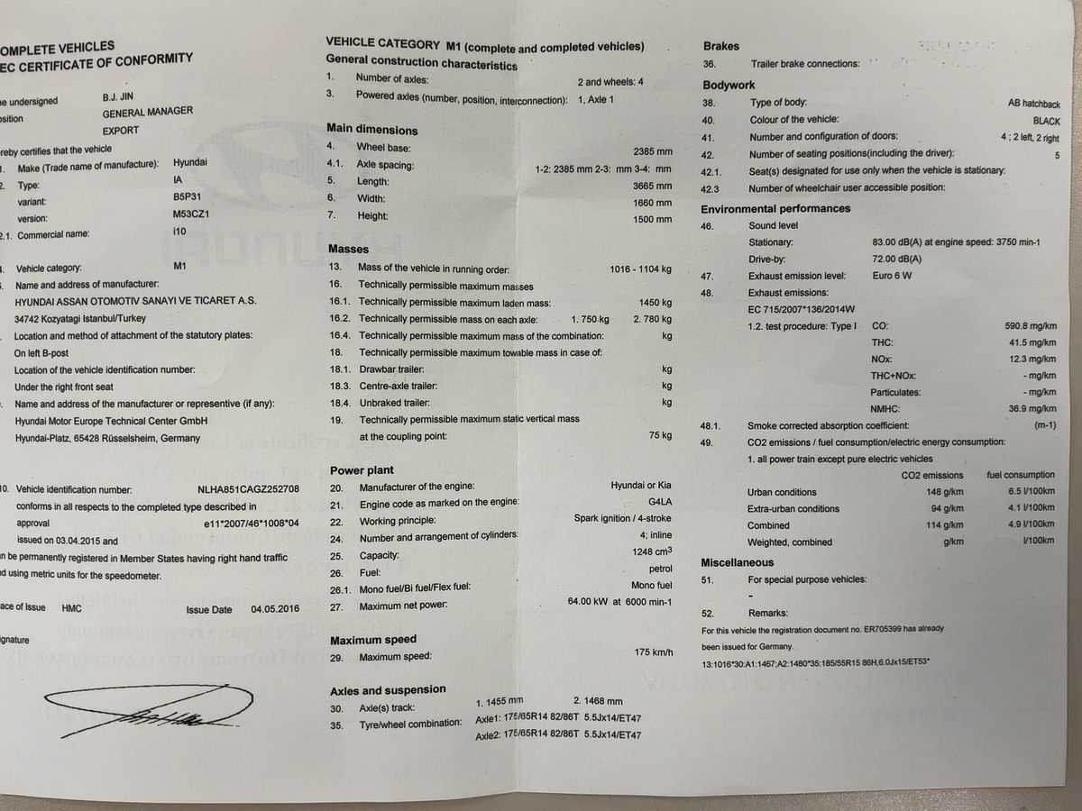 Hyundai i10 d'occasion