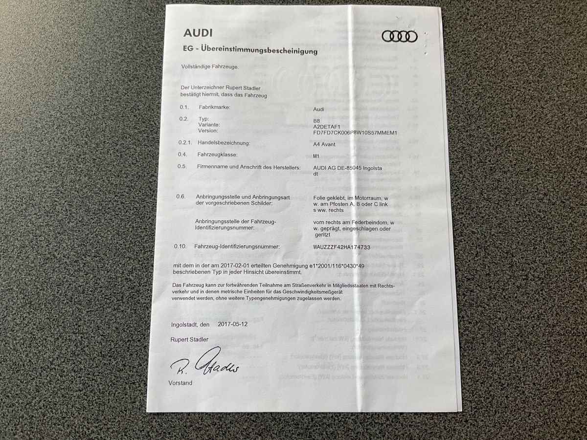 Audi A4 d'occasion