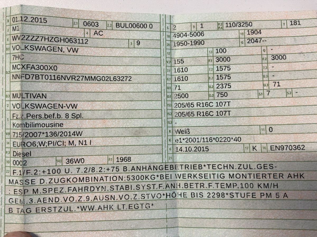 Volkswagen T6 d'occasion