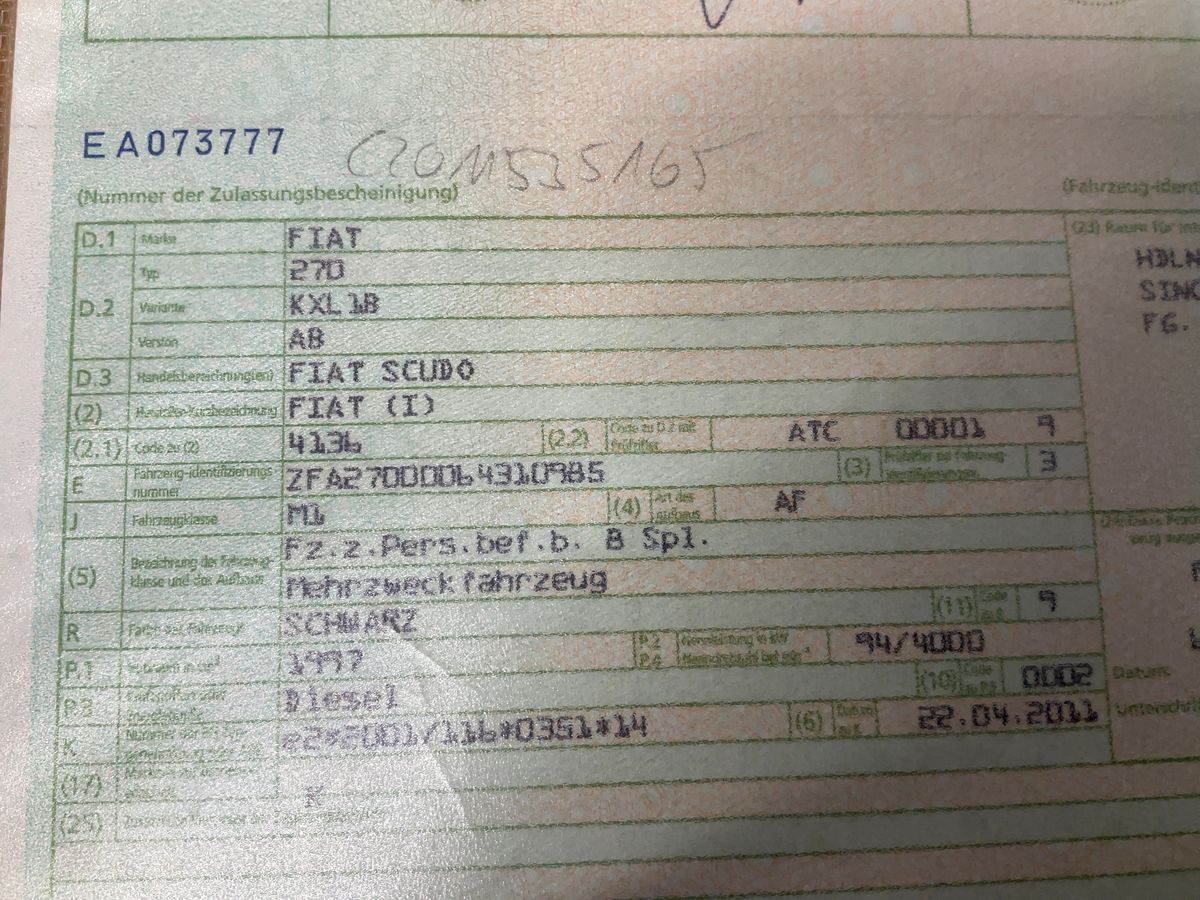 Fiat Scudo d'occasion