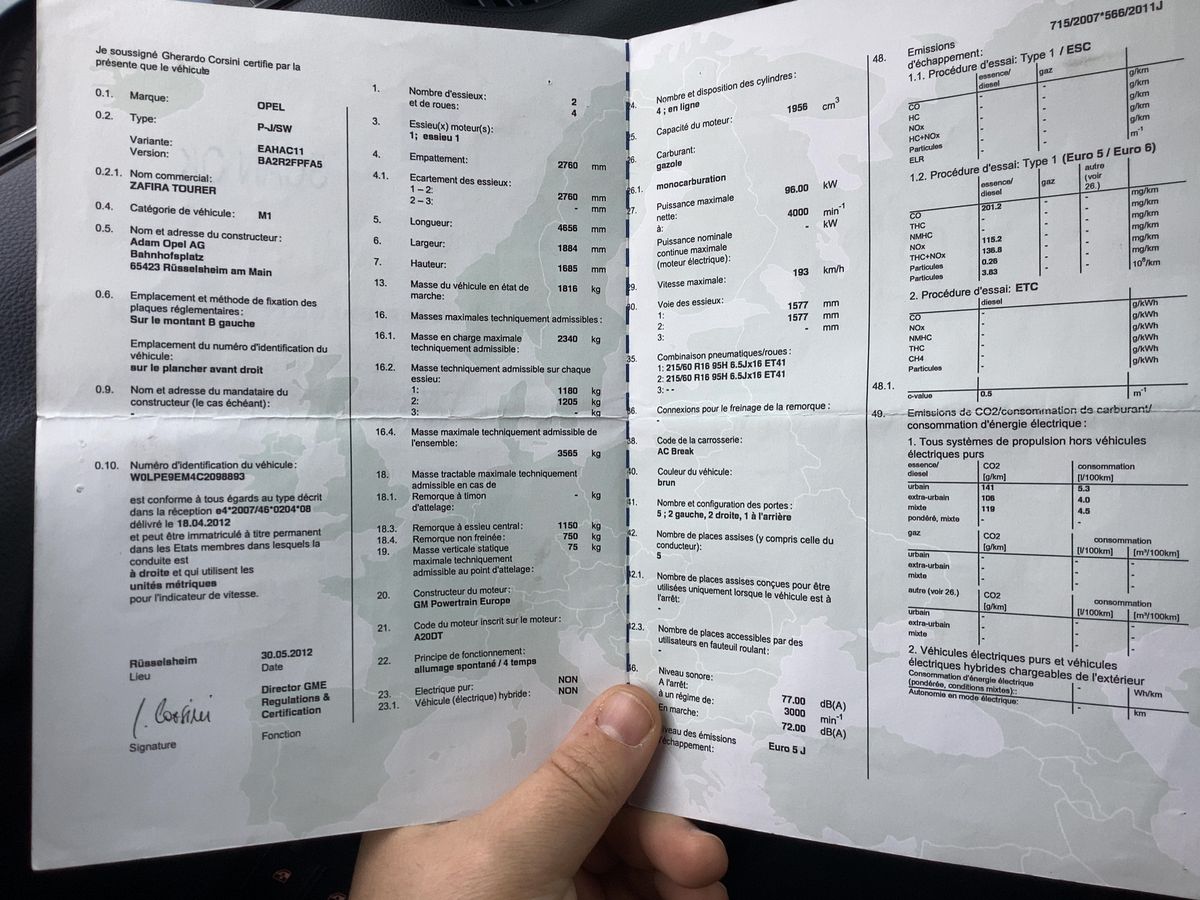 Opel Zafira Tourer 2.0 CDTI Innovation