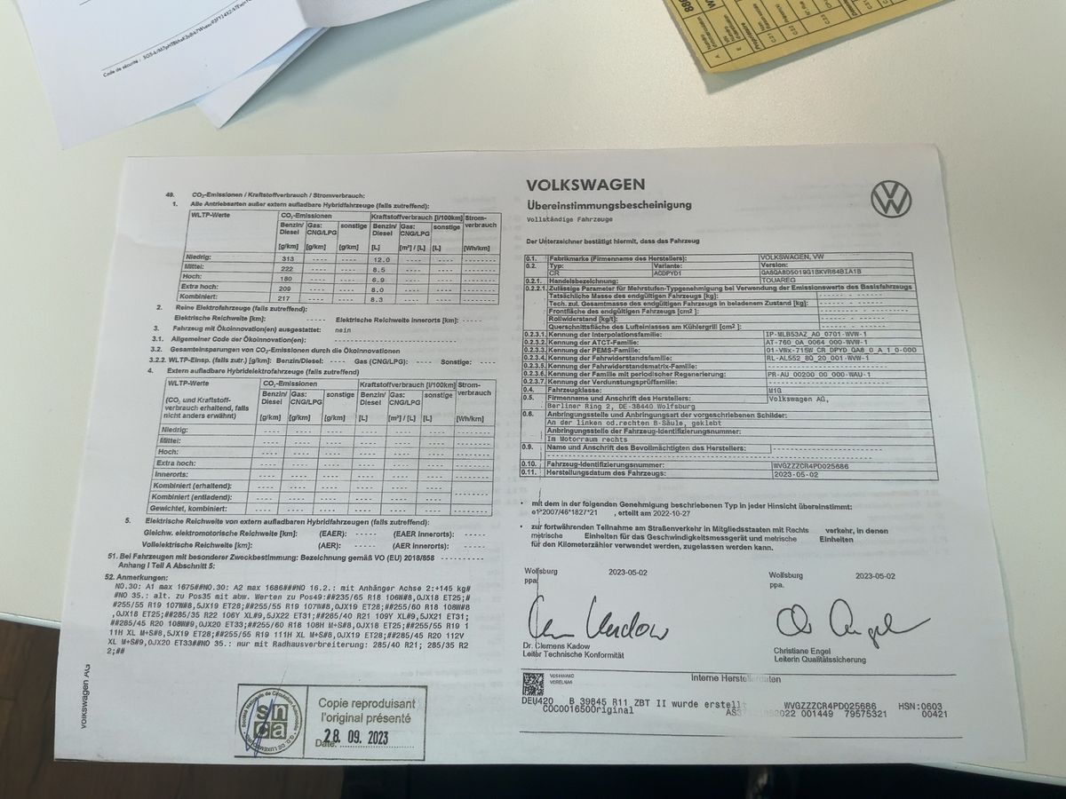 Volkswagen Touareg d'occasion