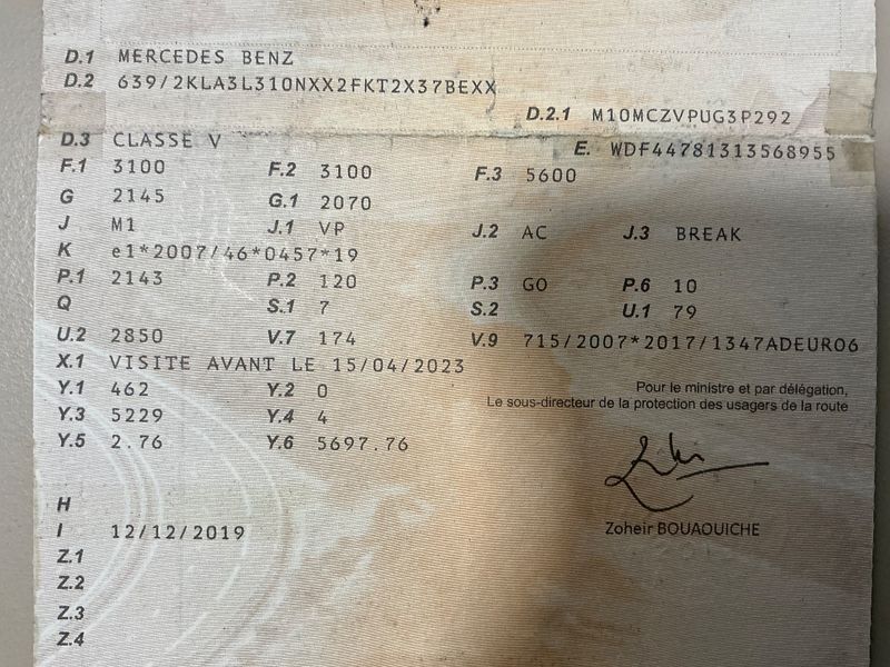 Mercedes-Benz V-Klasse V 220 d lang Avantgarde — zdjęcie 15