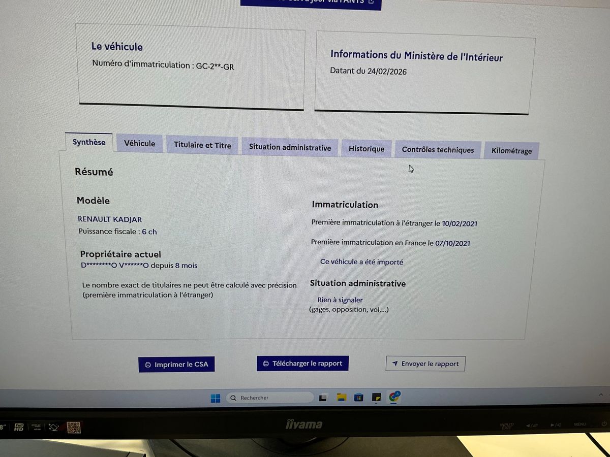 Renault Kadjar d'occasion