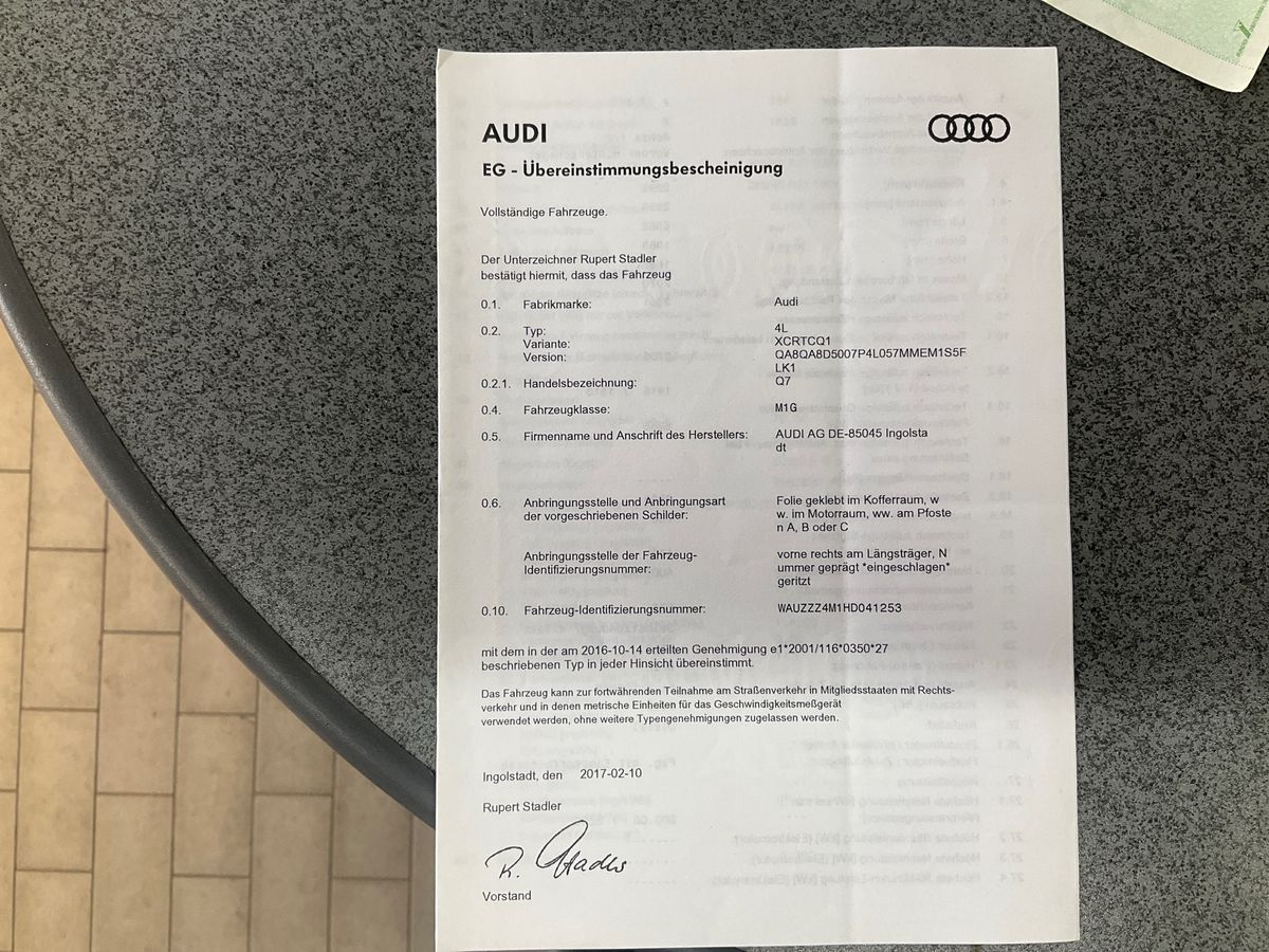Audi Q7 3.0 V6 TDI quattro