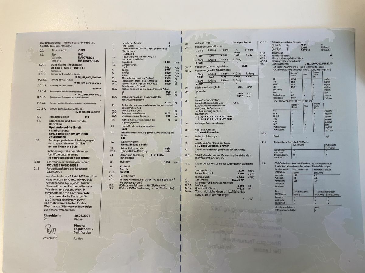 Opel Astra d'occasion