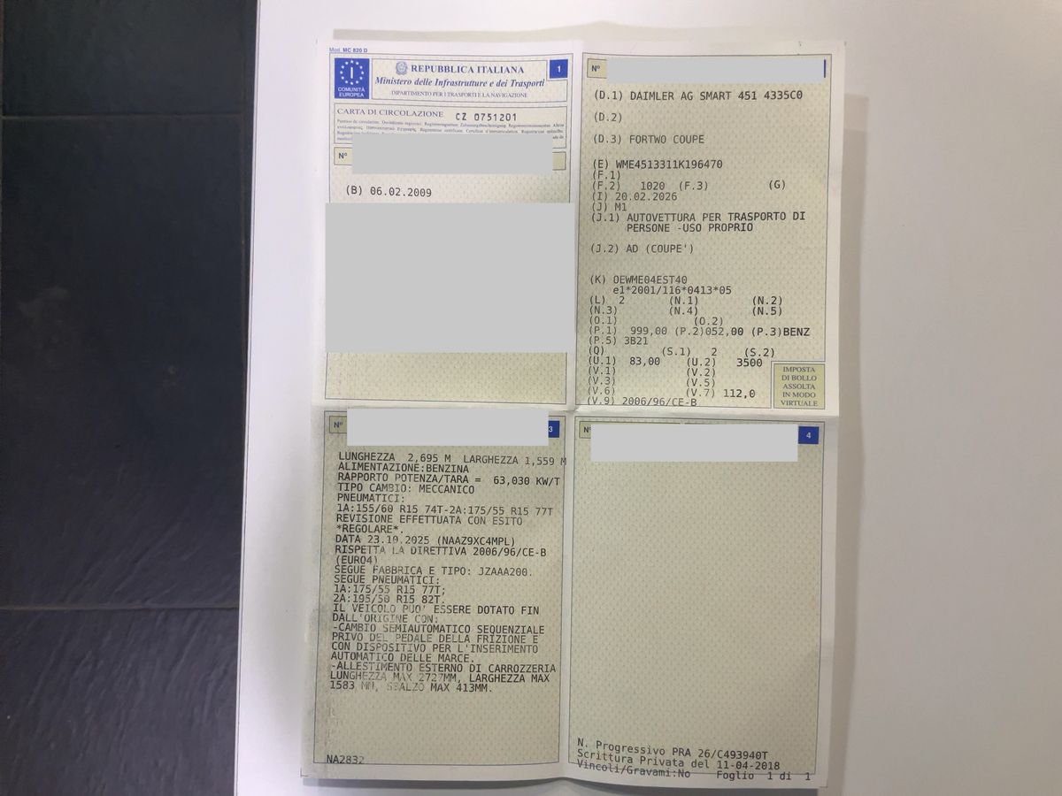 Smart fortwo d'occasion